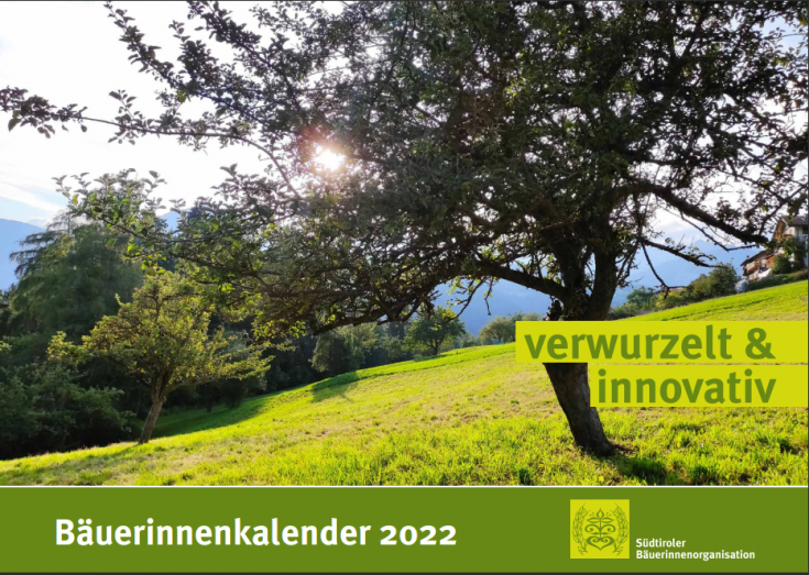 verwurzelt &amp; innovativ - Bäuerinnenkalender 2022