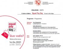 Equal Pay Day - Webconference