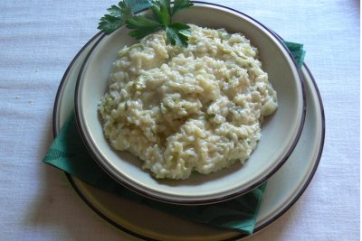 Risotto ai germogli di rapa