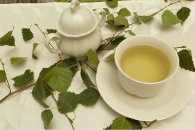 Birkenblätter-Tee