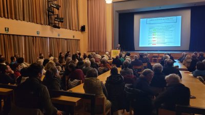 Mit rund 140 interessierten Personen war die Veranstaltung gut besucht.