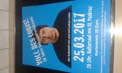 Plakat Lukas Lobis Kabarett
