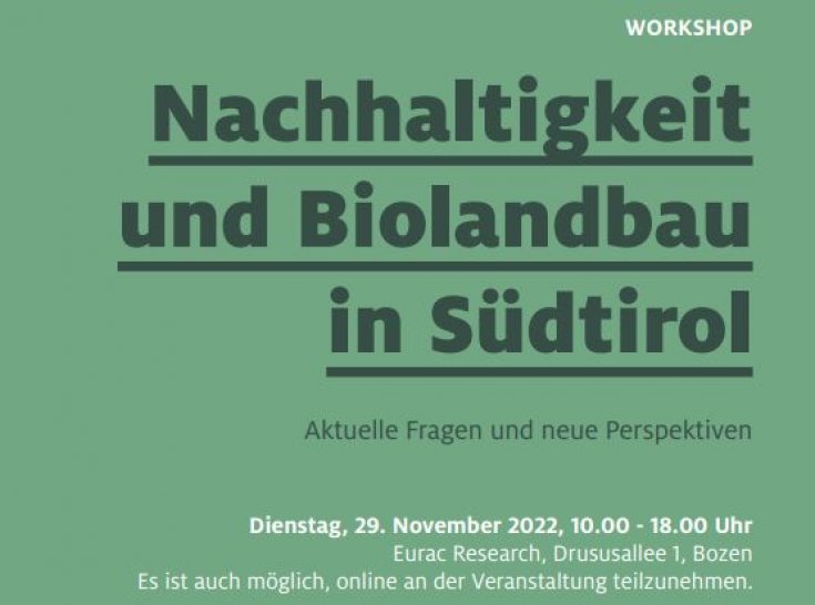 Nachhaltig denken und handeln