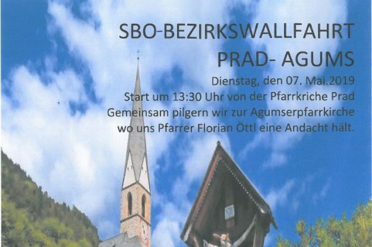 SBO-Bezirk Vinschgau: Bezirkswallfahrt