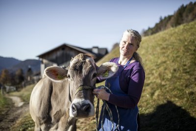 Vom Gras ins Glas: Milch auf dem Wöserhof