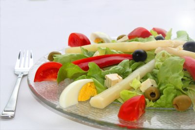 Insalata di aspargi con uova