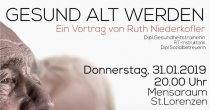 SBO-St. Lorenzen: Vortrag &quot;Gesund alt werden&quot;