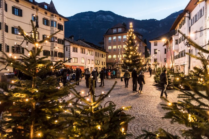 Weihnachtsstimmung am Kalterer Marktplatz