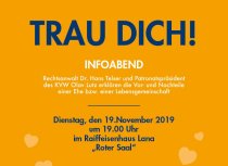 Vortrag: "Trau dich!"