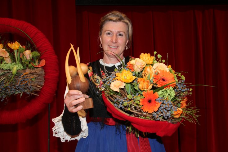 Veronika Stampfer -  Bäuerin des Jahres 2014