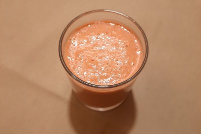 Rhabarber-Erdbeer-Smoothie